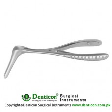 Cottle Nasal Speculum Fig. 2 - With Screw Fixation Stainless Steel, 13.5 cm - 5 1/4" Blade Length 50 mm
